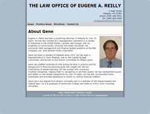 Tablet Screenshot of genereillylawoffice.com
